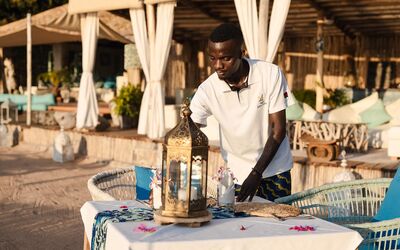 Beach dining | Kaya Mawa Dining